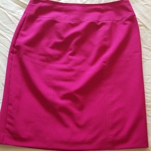 Pink / fuschia pencil skirt